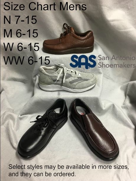 Sas shoes store on sale hours