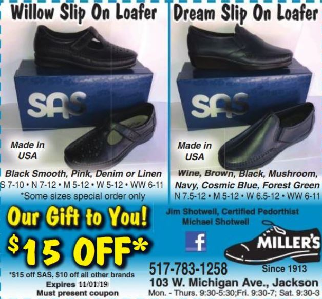 Miller Shoe Parlor Jackson Mi Men S Women S Kid S Shoes