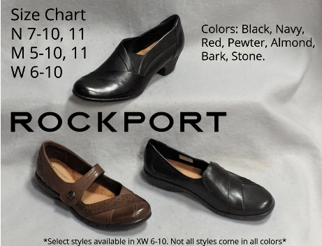 Rockport Width Size Chart